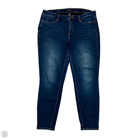 Jeans Jeggings By Talbots In Blue Denim, Size: 14