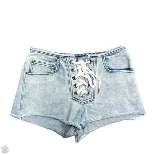 Shorts By Carmar In Blue Denim, Size: 0