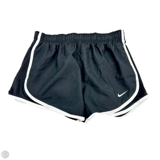 Athletic Shorts By Nike Apparel In Black & White, Size: S
