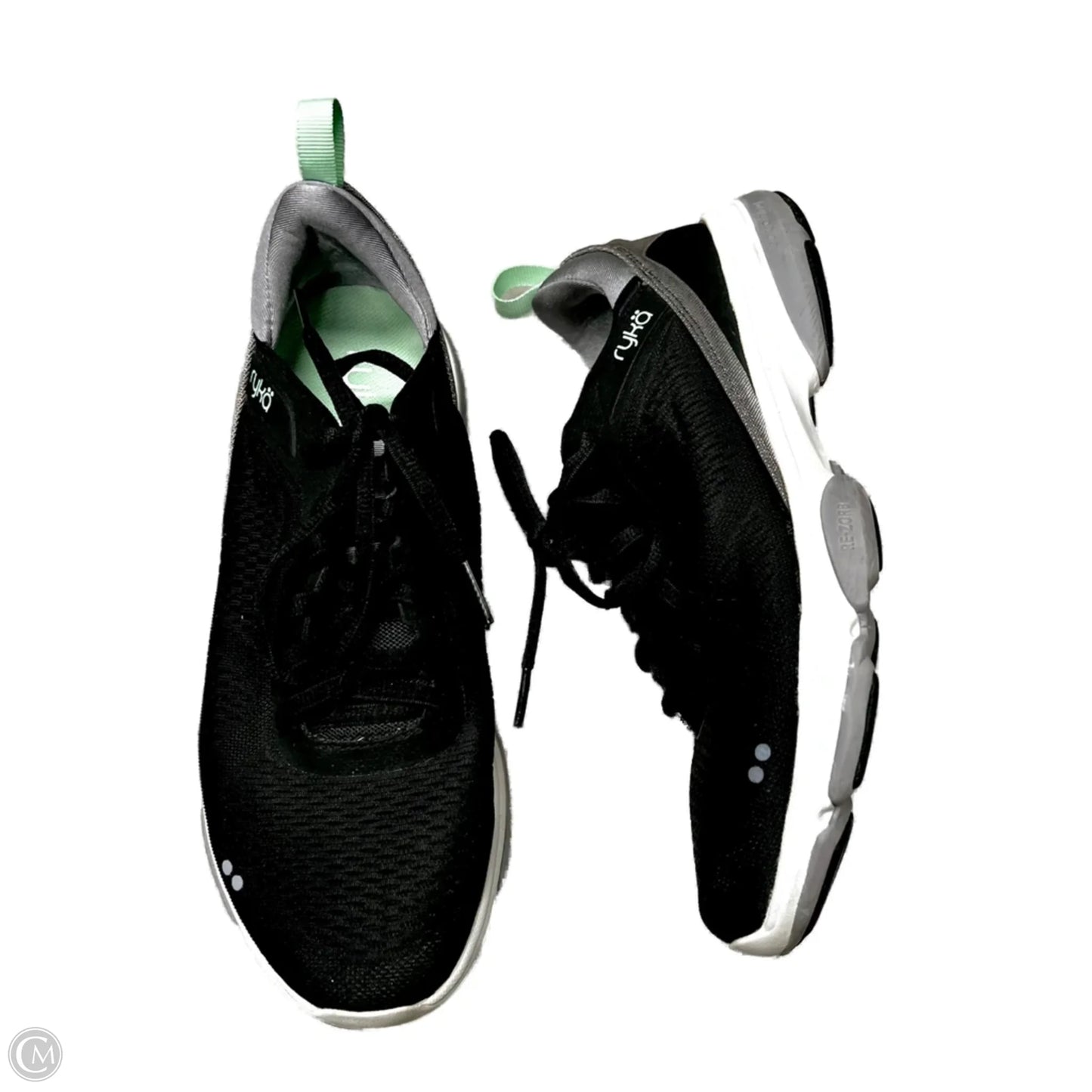 Shoes Athletic By Ryka In Black & Grey, Size: 9.5