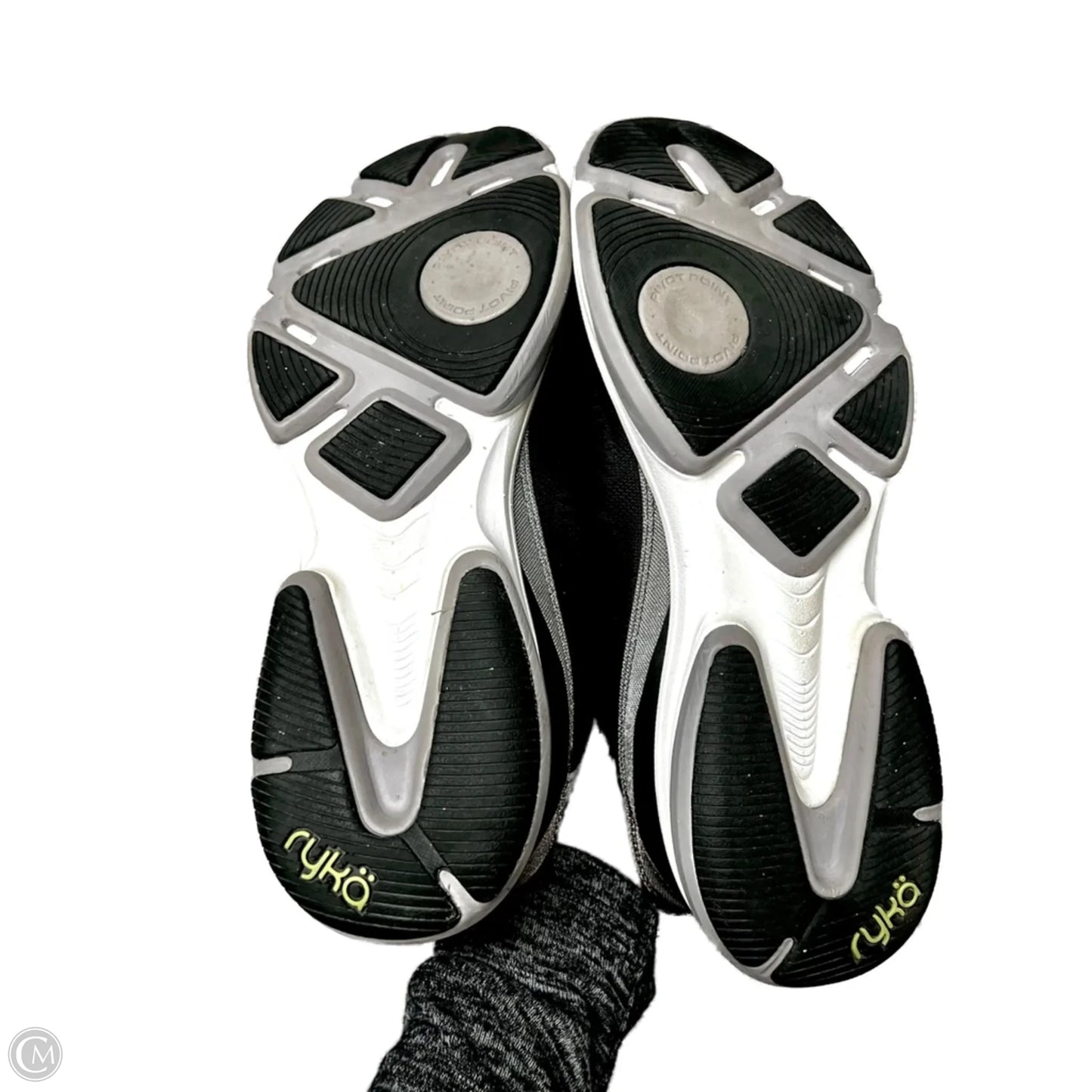 Shoes Athletic By Ryka In Black & Grey, Size: 9.5