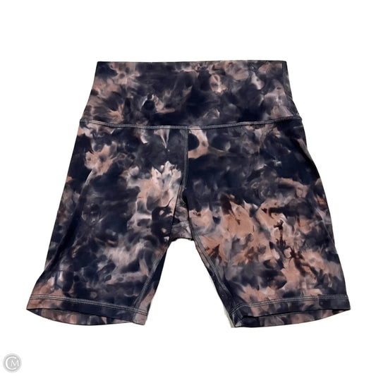 Athletic Shorts By Lululemon In Tie Dye Print, Size: S