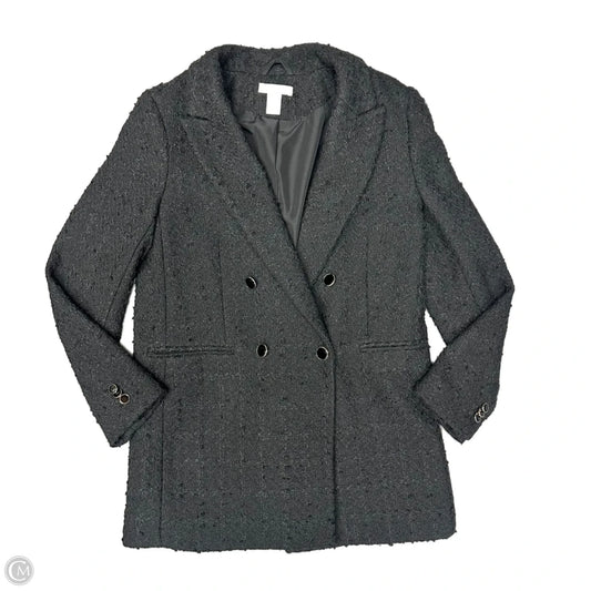 Blazer By H&m In Black & Grey, Size: S
