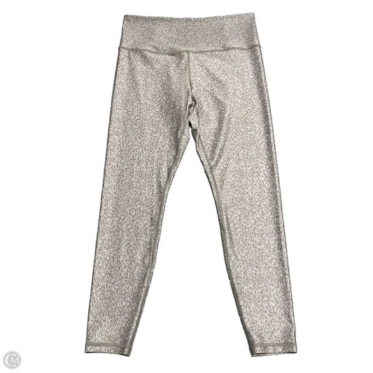 Athletic Leggings By Athleta In Tan, Size: L