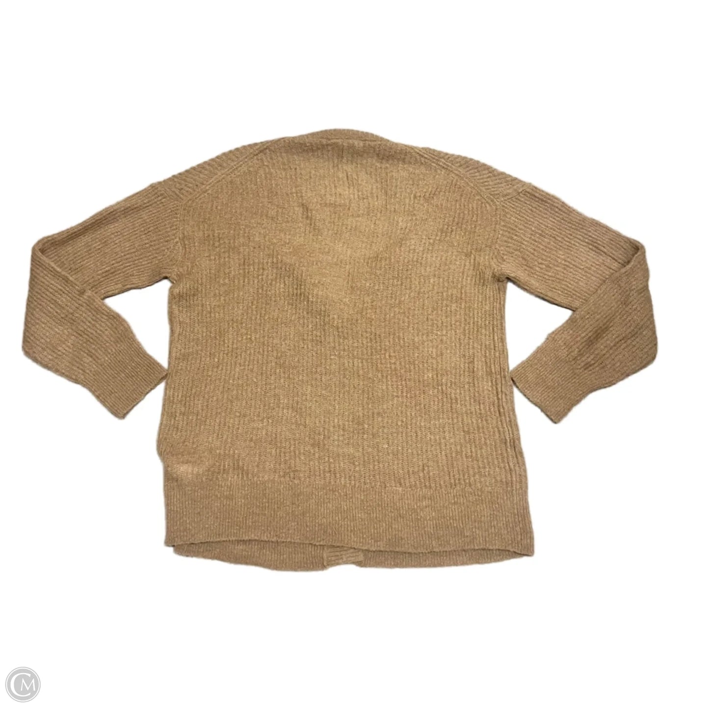 Sweater Cardigan By Everlane In Tan, Size: L