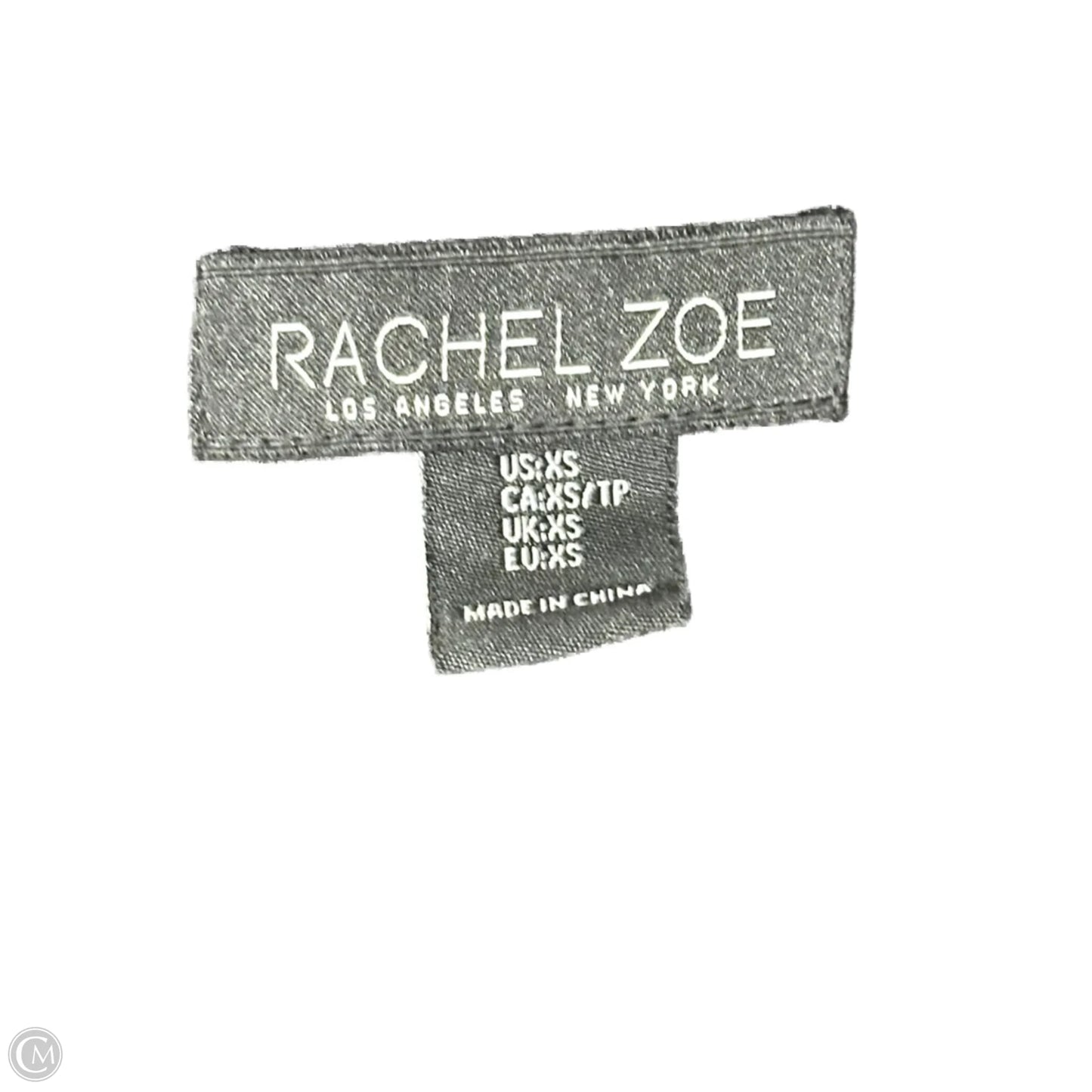 Blazer By Rachel Zoe In Black & Gold, Size: Xs