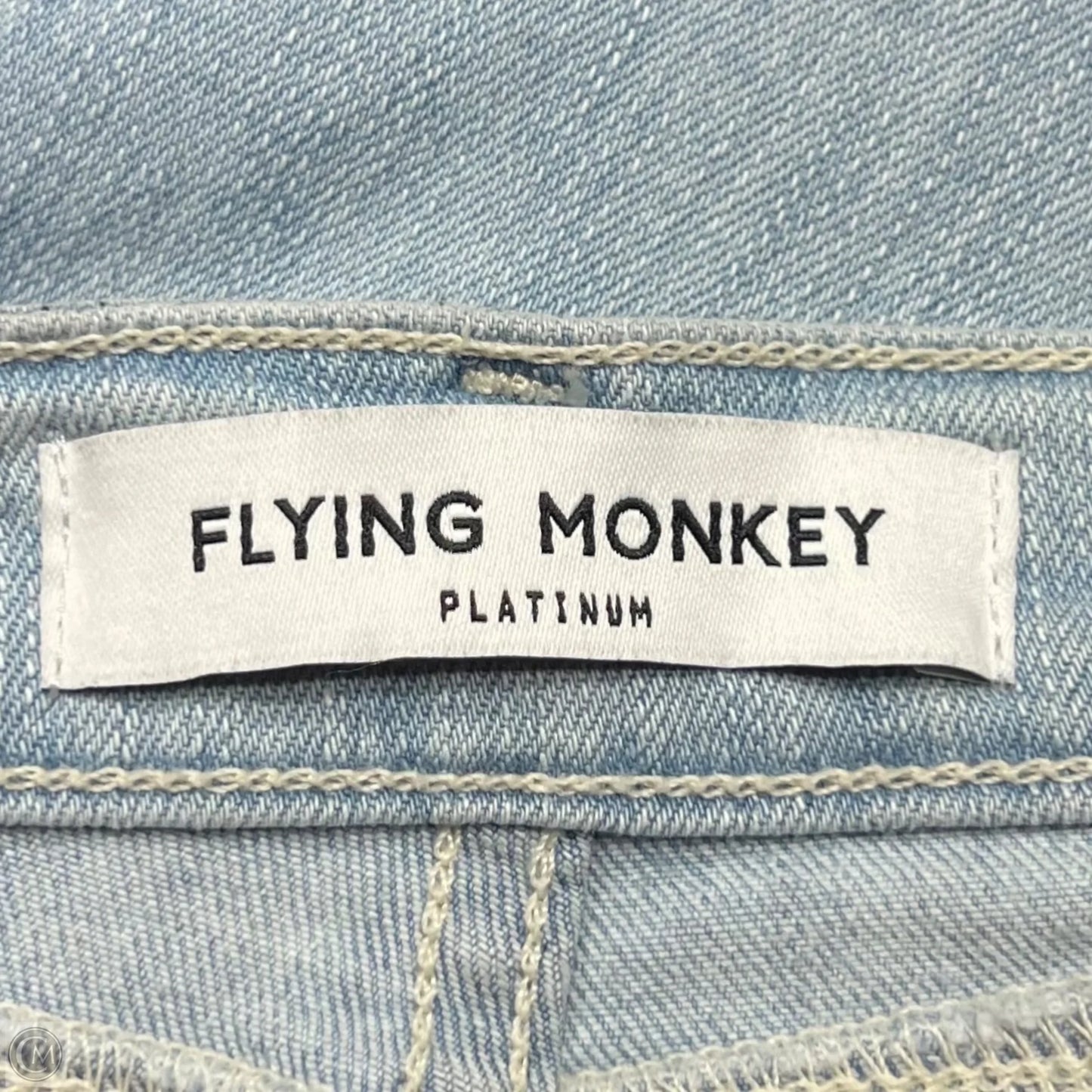 Jeans Flared By Flying Monkey In Blue Denim, Size: 6