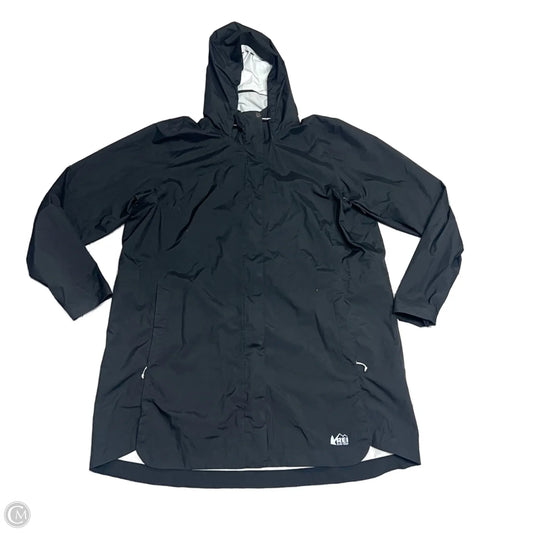 Coat Raincoat By Rei In Black, Size: 2x