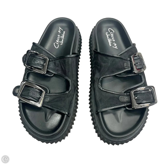 Sandals Flats By Circus By Sam Edelman In Black, Size: 9.5