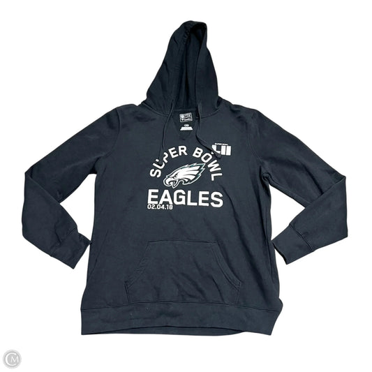 Sweatshirt Hoodie By Fanatics In Black, Size: L