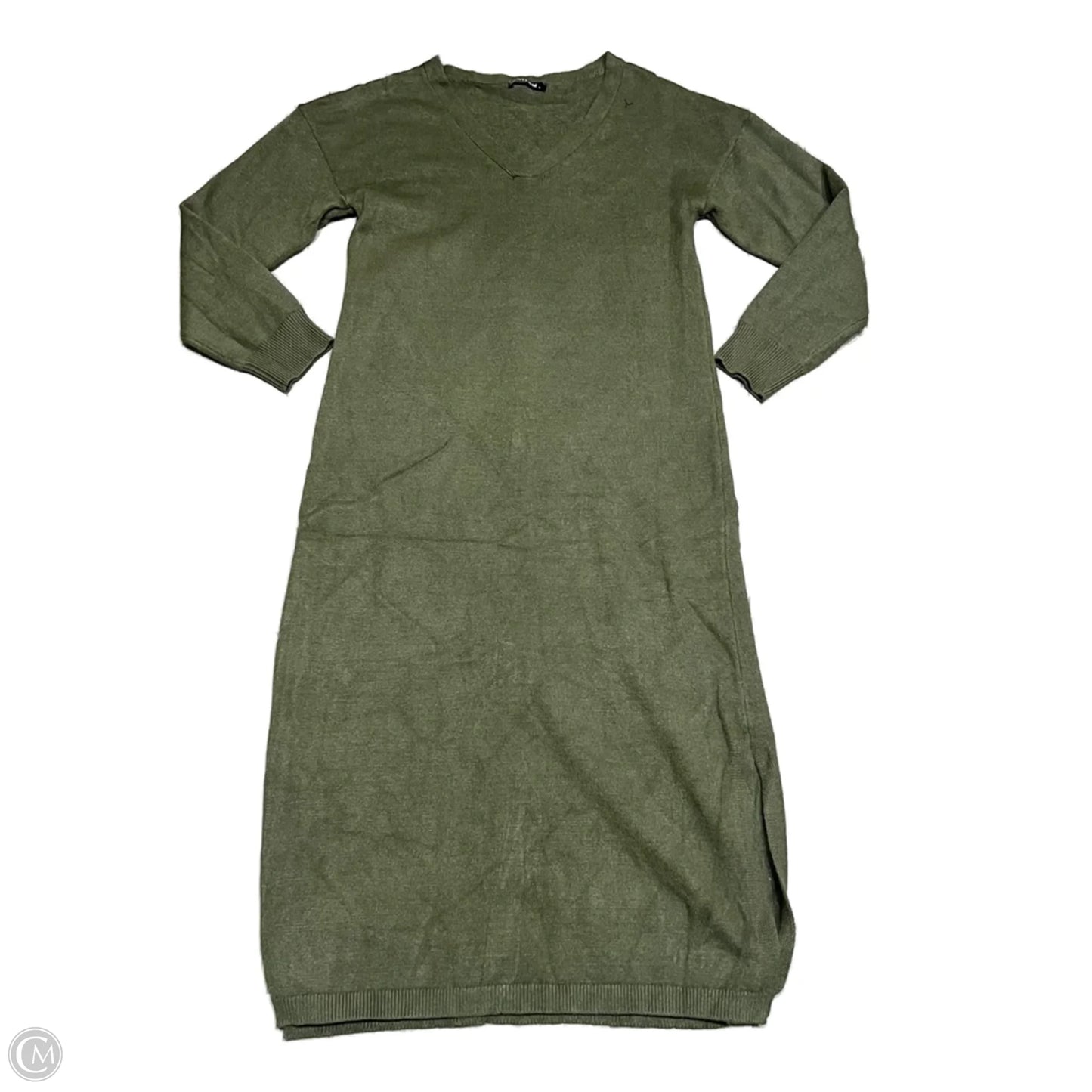 Dress Sweater By Btfbm In Green, Size: L