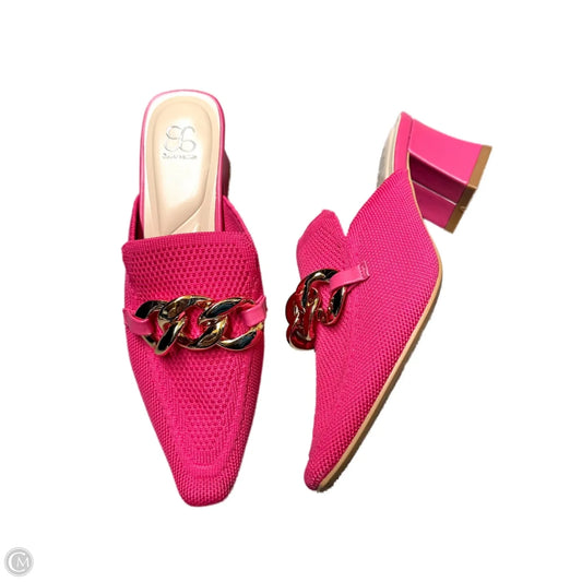 Shoes Heels Block By Cosy Island In Pink, Size: 6