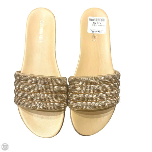 Sandals Flats By Cushionaire In Rose Gold, Size: 9