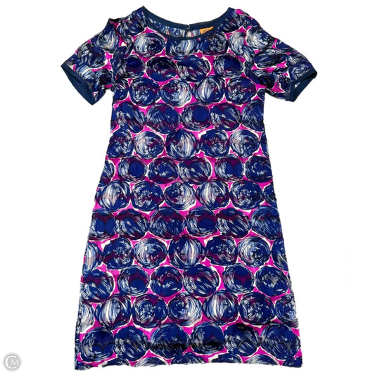 Dress Designer By Tory Burch In Blue & Purple, Size: L