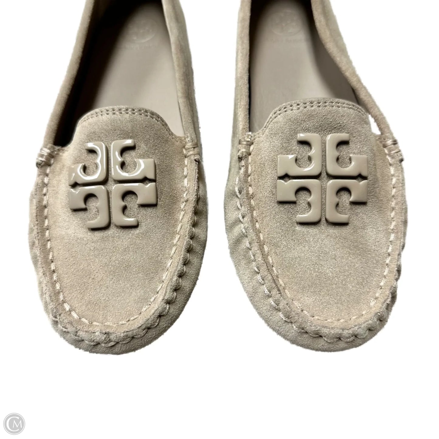 Shoes Designer By Tory Burch In Grey, Size: 7