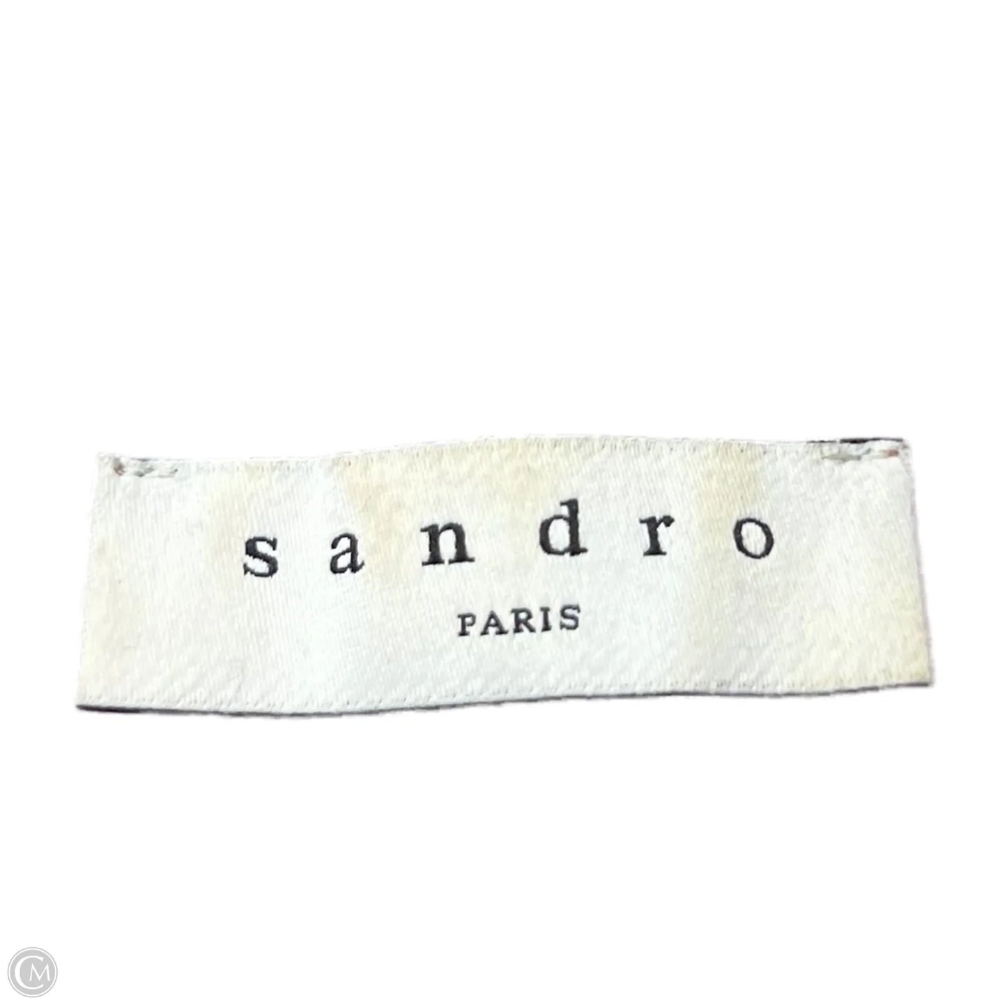Sweatshirt Designer By Sandro In Pink & White, Size: S