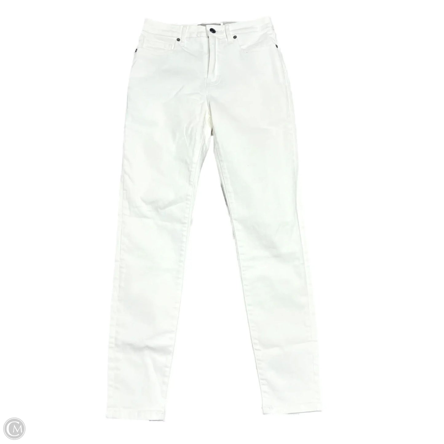 Jeans Skinny By Everlane In White Denim, Size: 4