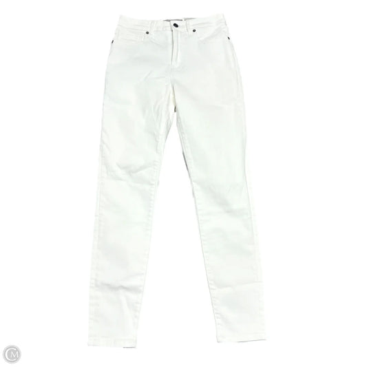 Jeans Skinny By Everlane In White Denim, Size: 4