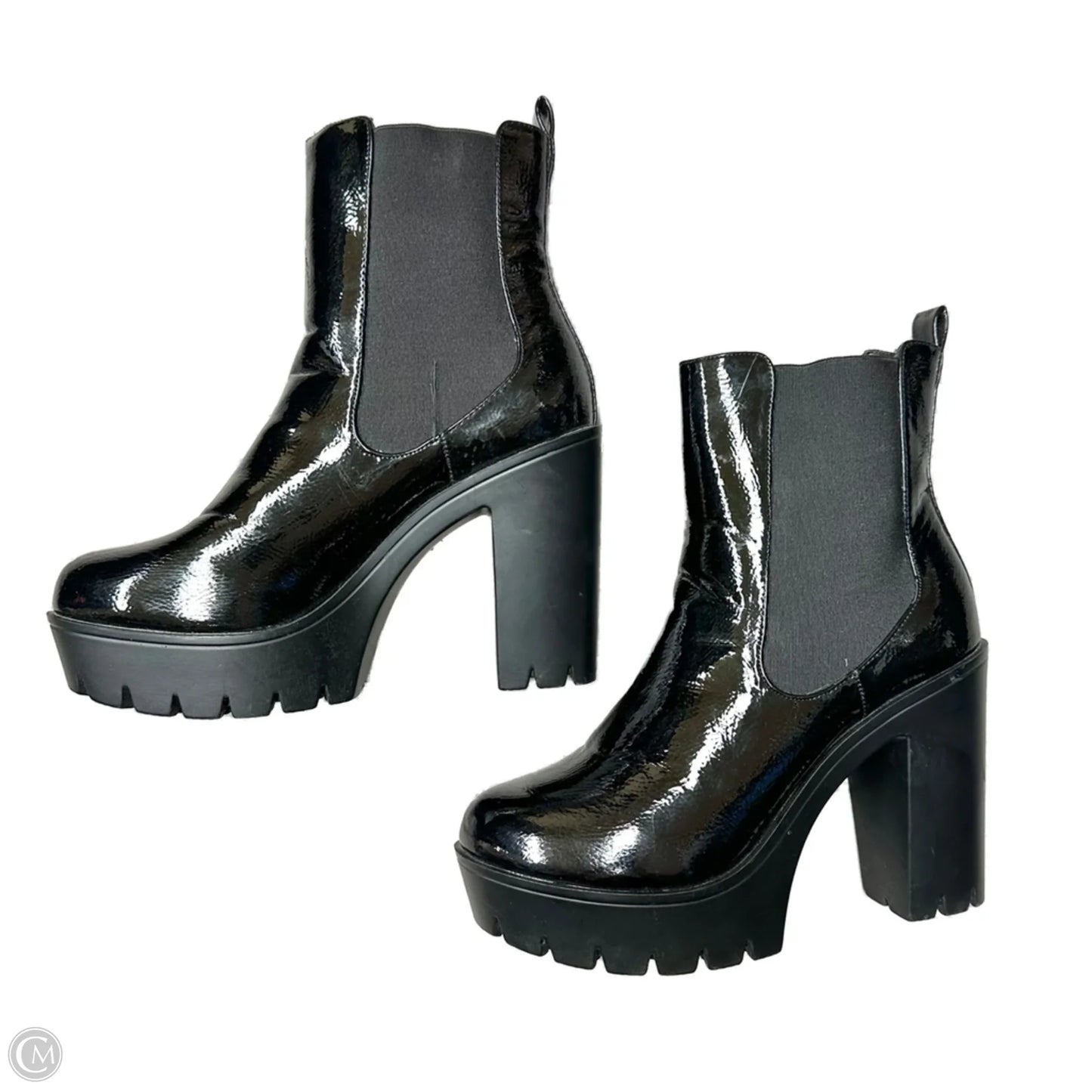 Boots Ankle Heels Seychelles In Black, Size: 8.5