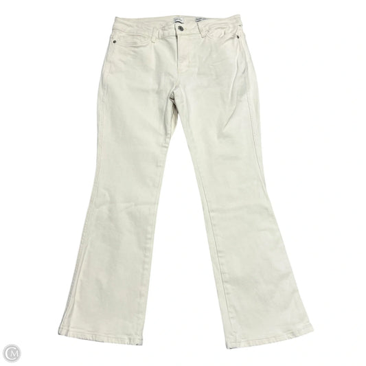 Jeans Boot Cut By J. Jill In Cream, Size: 10