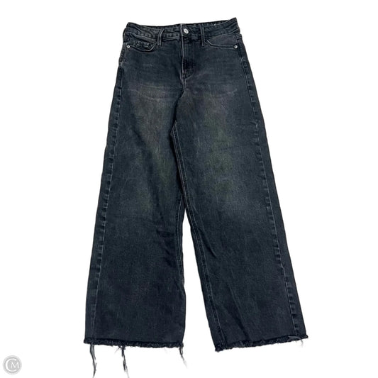 Jeans Wide Leg By Old Navy In Black Denim, Size: 2