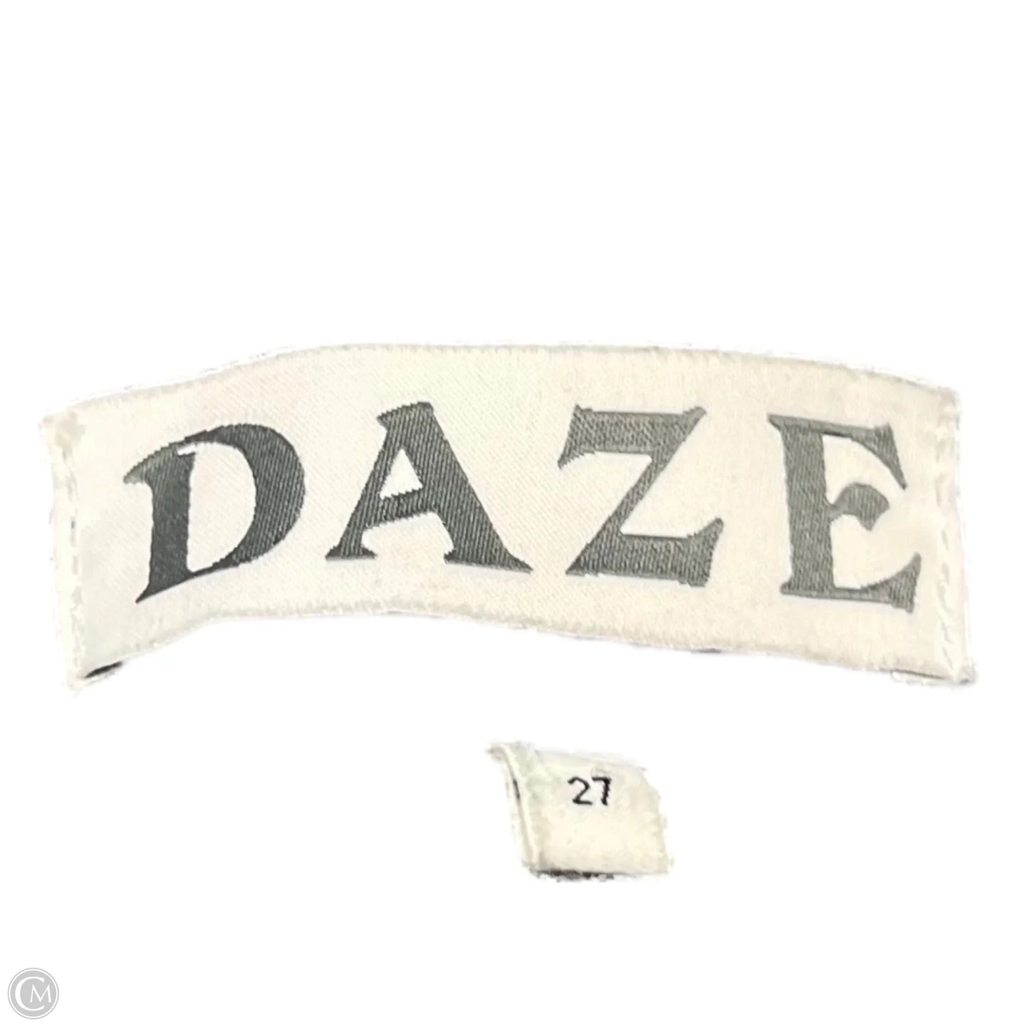 Jeans Skinny By Daze In Blue Denim, Size: 4