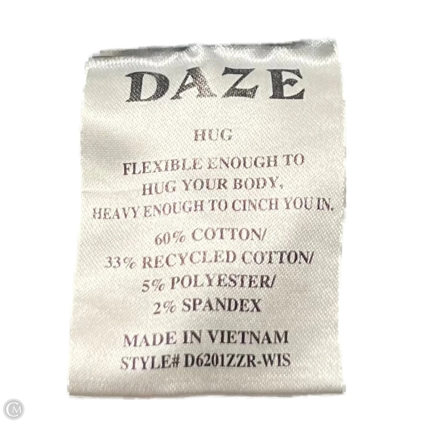 Jeans Skinny By Daze In Blue Denim, Size: 4
