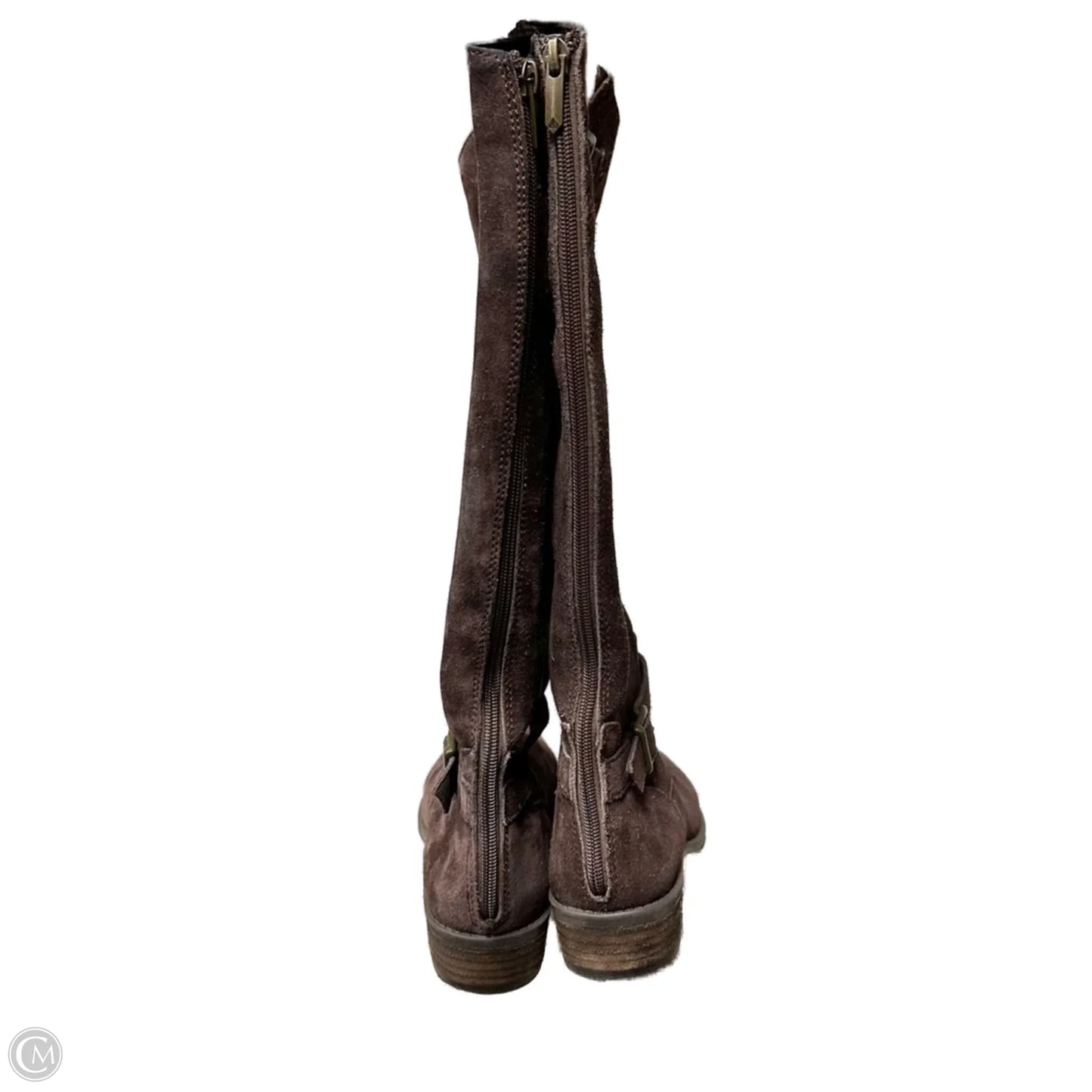 Boots Knee Heels By Sam Edelman In Brown, Size: 7