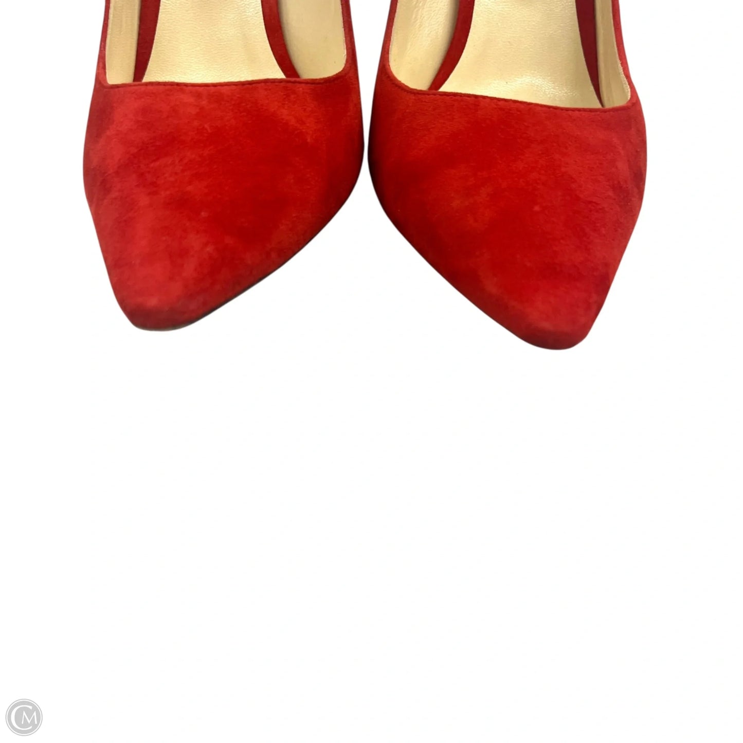 Shoes Luxury Designer By Jimmy Choo In Red, Size: 9.5