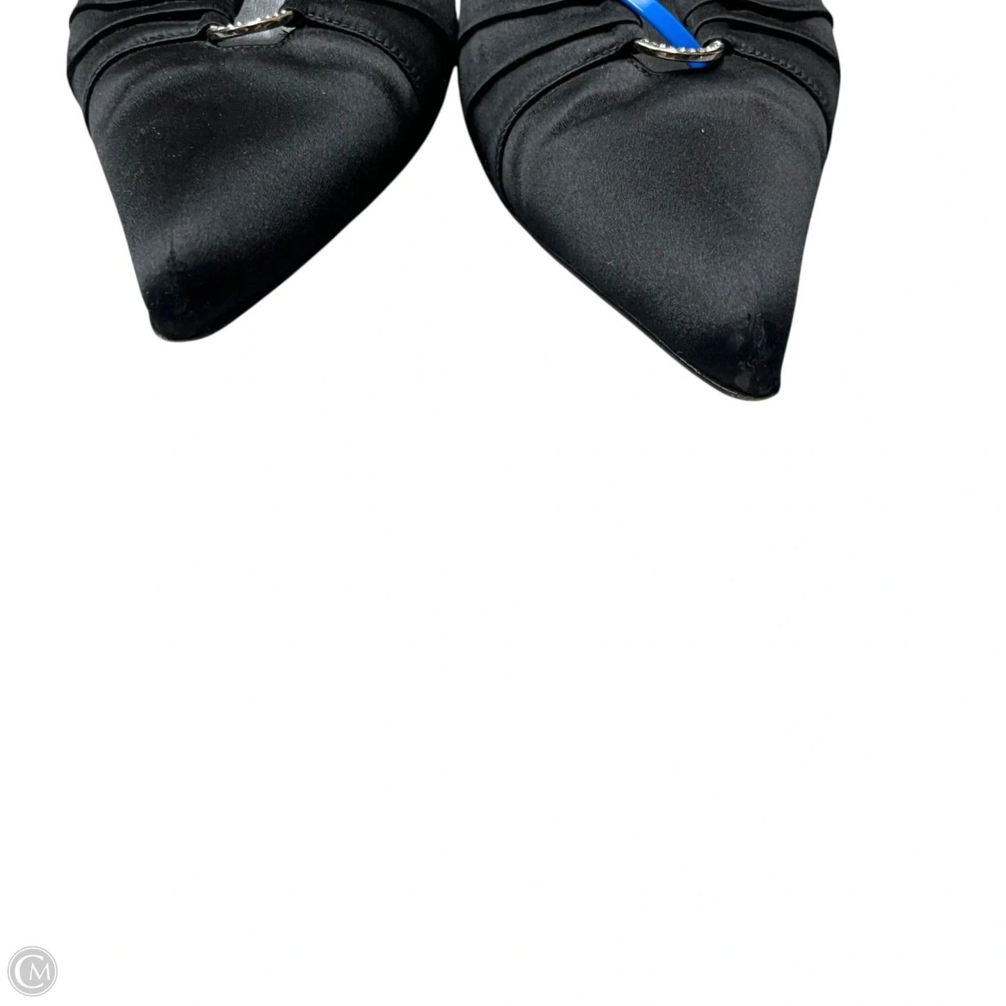 Shoes Luxury Designer By Oscar De La Renta In Black, Size: 9.5