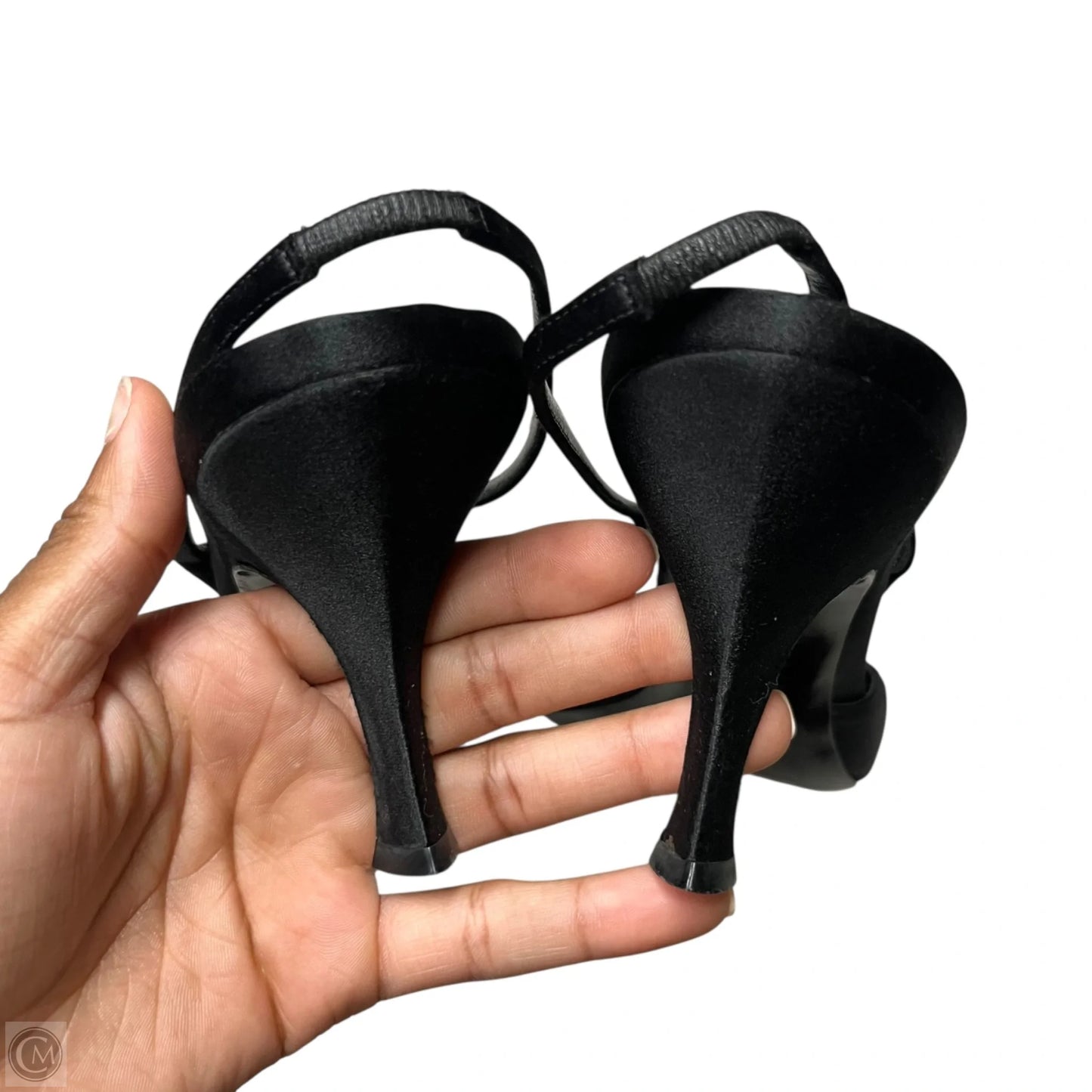 Shoes Luxury Designer By Oscar De La Renta In Black, Size: 9.5