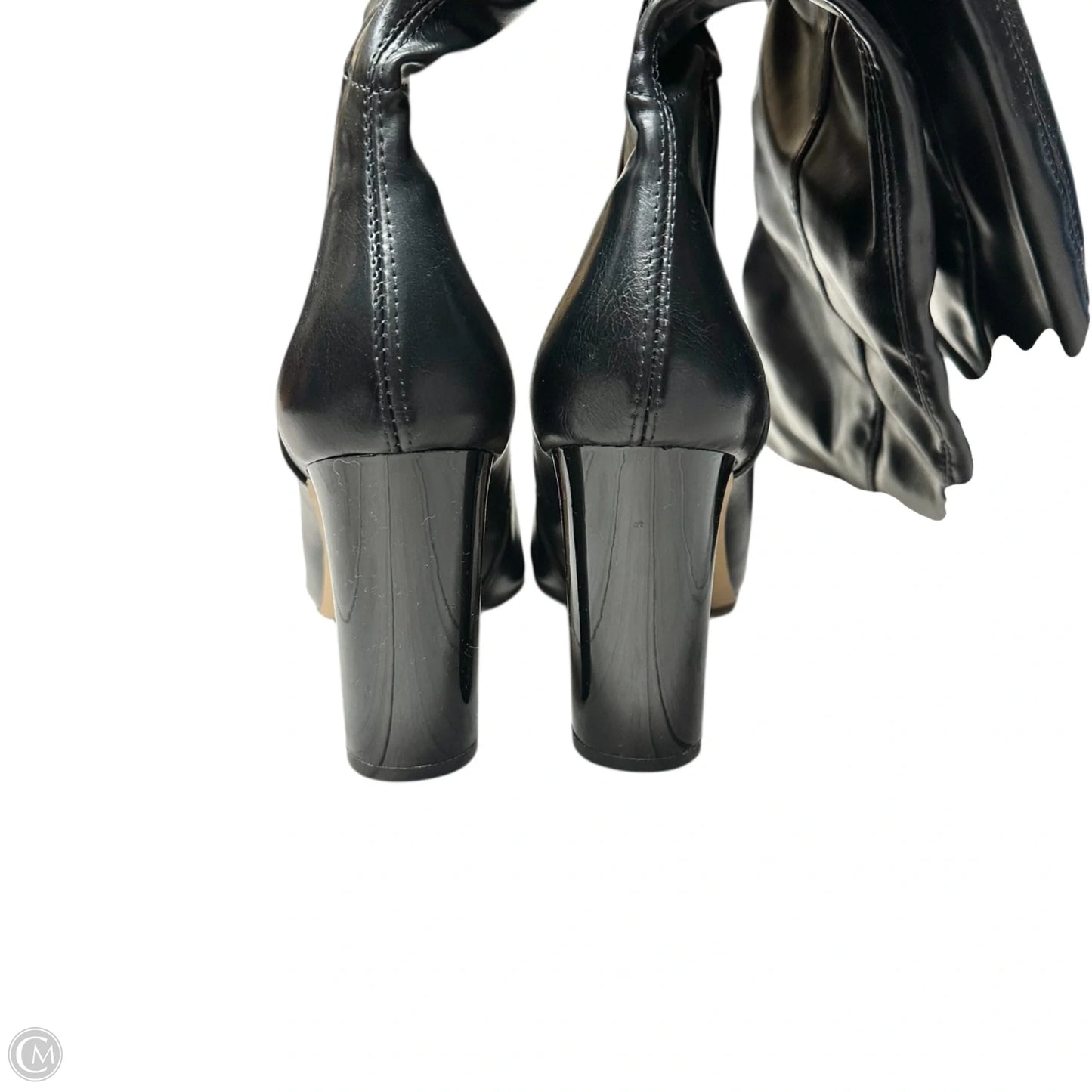 Boots Knee Heels By Aldo In Black, Size: 8