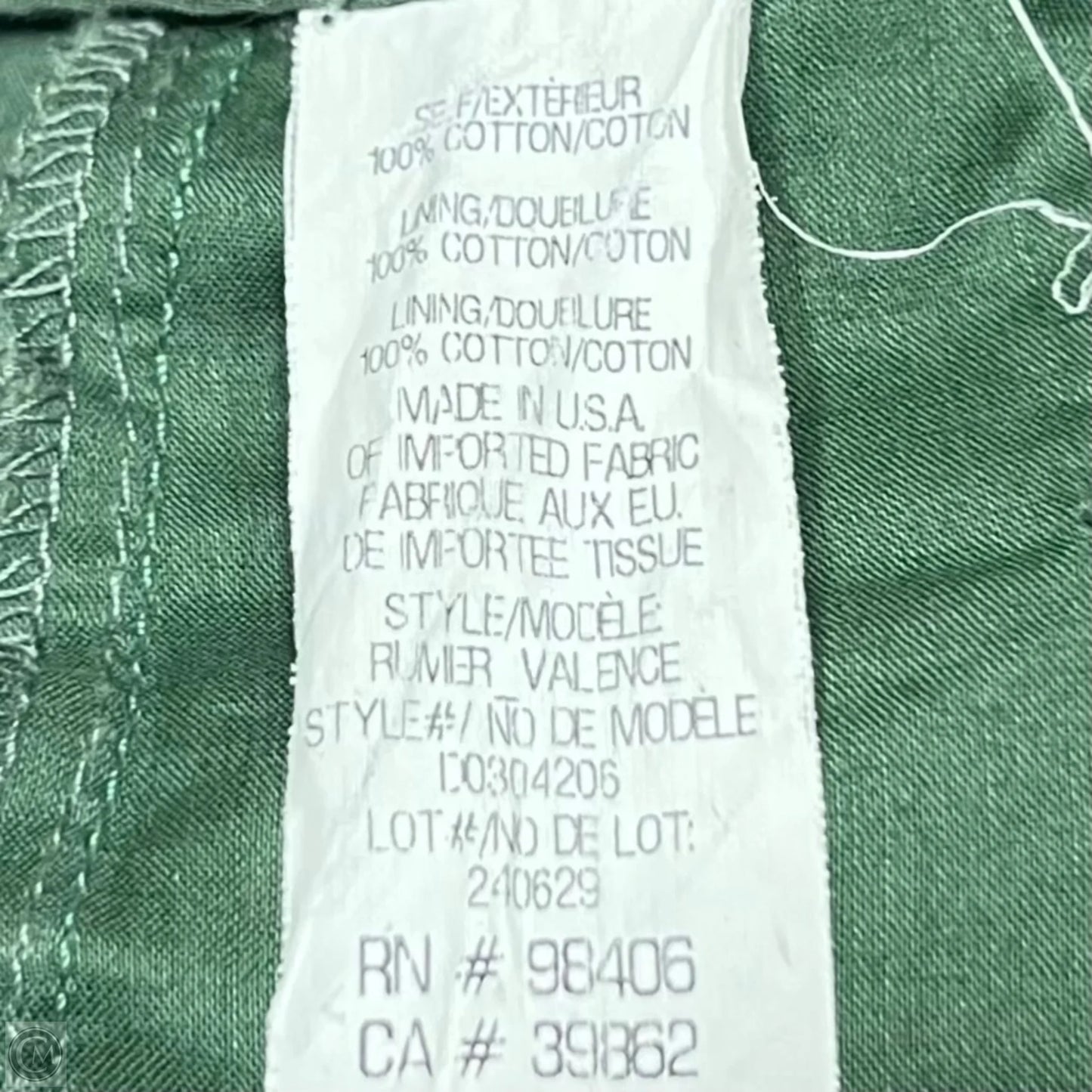 Pants Dress By Theory In Green, Size: 4