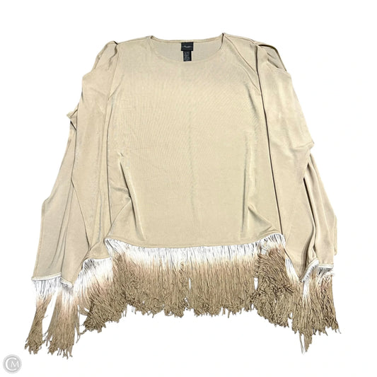 Shawl By Chicos In Tan, Size: S