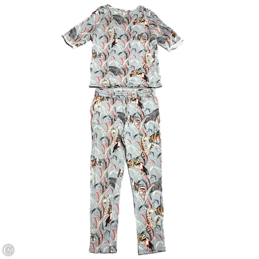Pants Set 2pc By Paul and Joe In Grey & Orange, Size: M