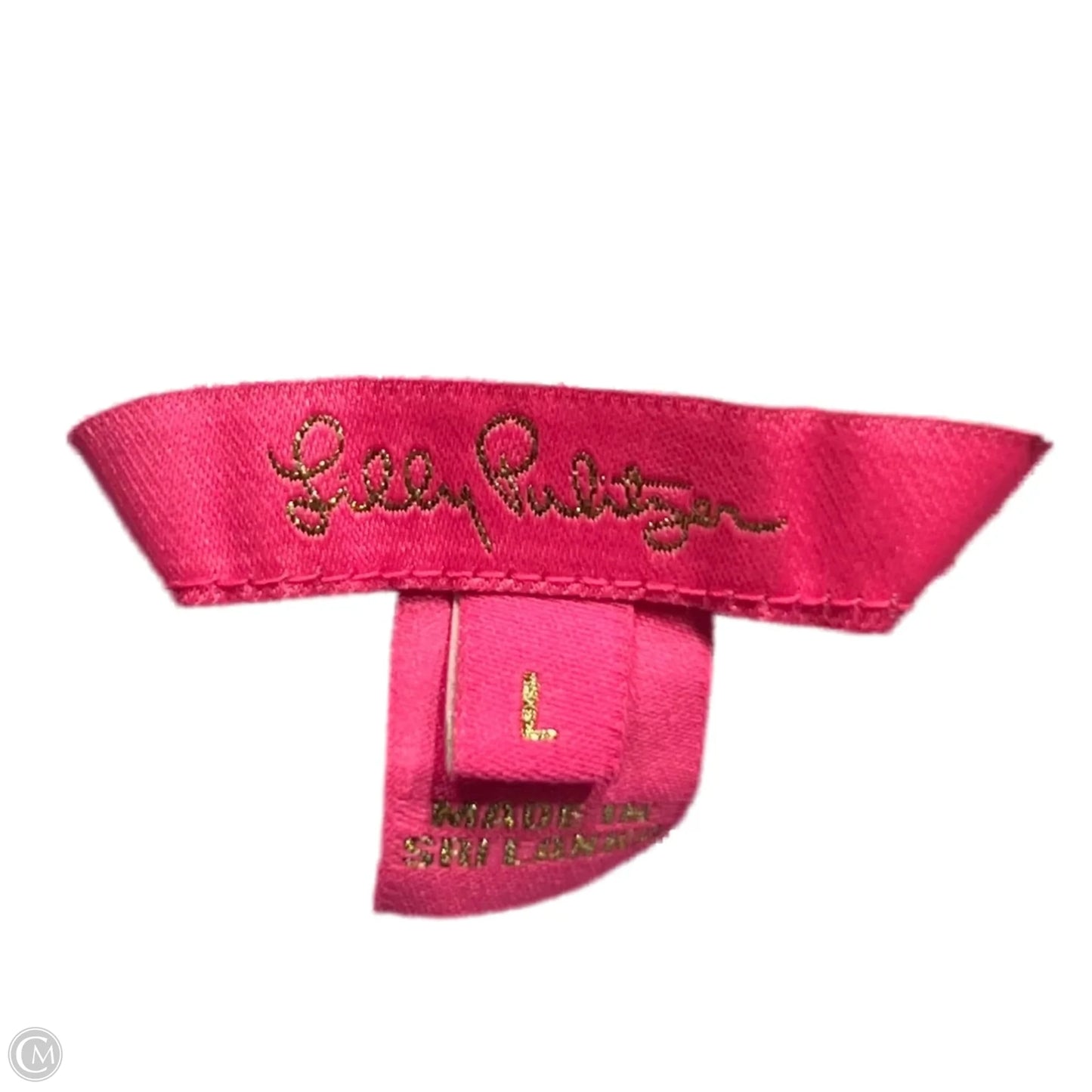 Shorts Designer By Lilly Pulitzer In Blue & Pink, Size: L