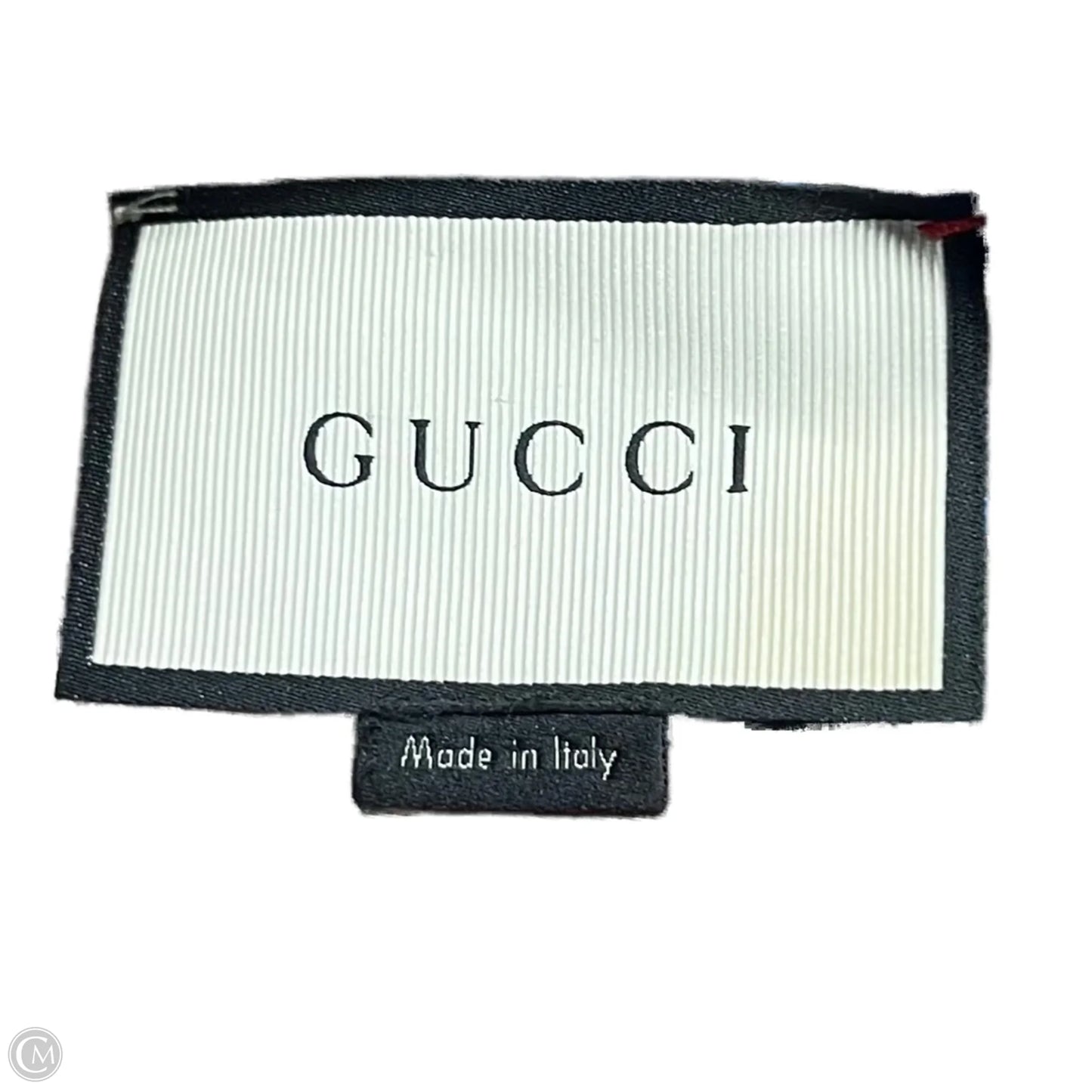 Blouse Luxury Designer By Gucci In Pink & Red, Size: M