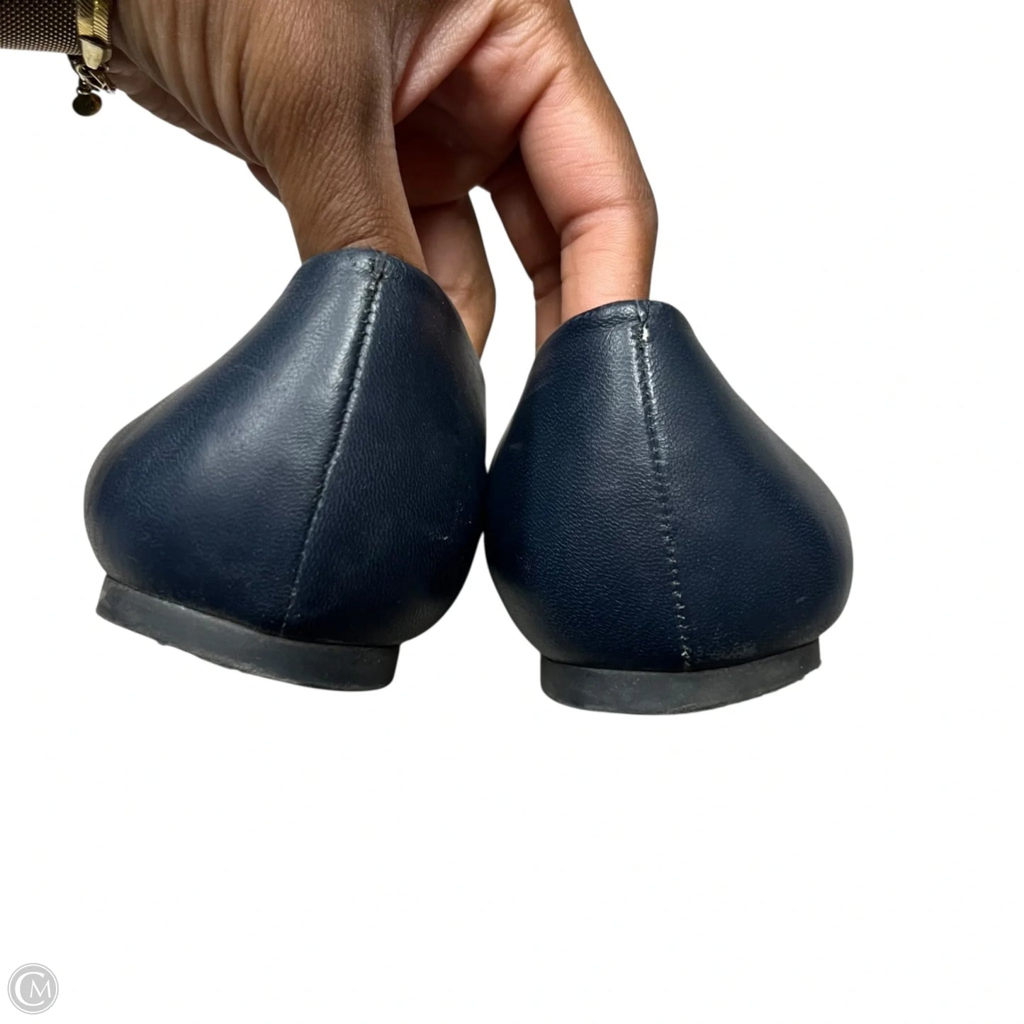 Shoes Designer By Tory Burch In Navy, Size: 9.5