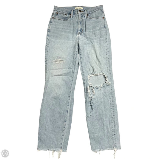 Jeans Boyfriend By Madewell In Blue Denim, Size: 2