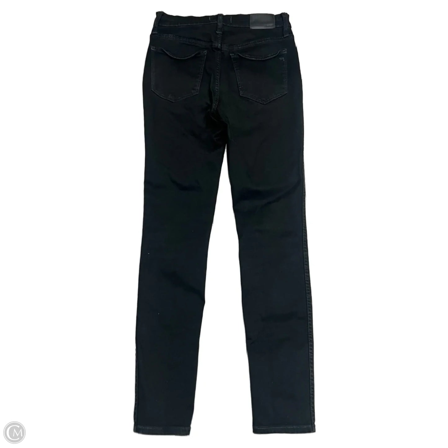Jeans Skinny By Madewell In Black Denim, Size: 2