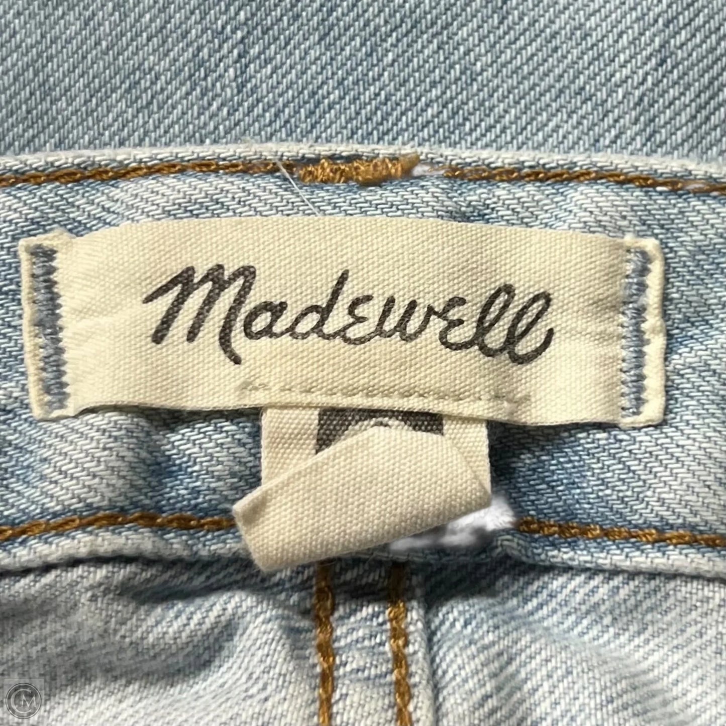 Jeans Boyfriend By Madewell In Blue Denim, Size: 2