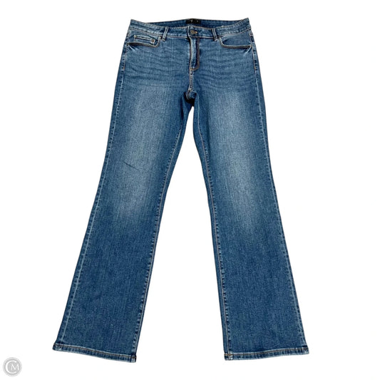 Jeans Boot Cut By Ann Taylor In Blue Denim, Size: 8