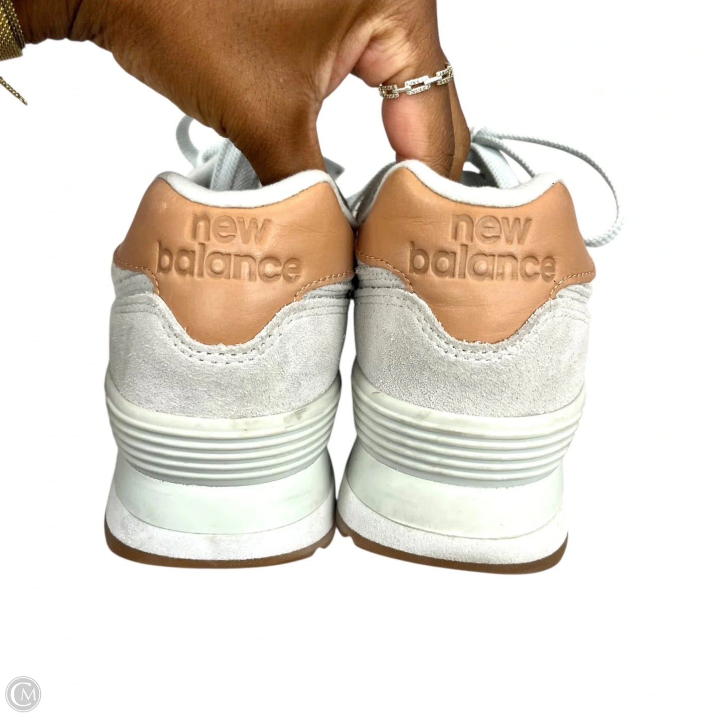 Shoes Sneakers By New Balance In Grey, Size: 7
