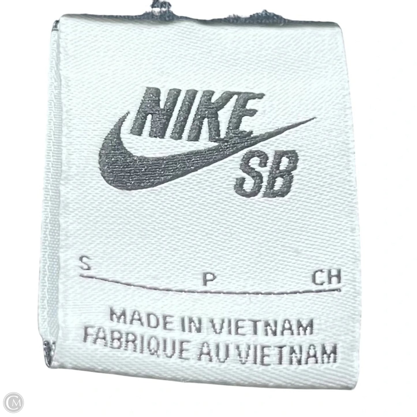 Sweatshirt Hoodie By Nike Apparel In Black & White, Size: S