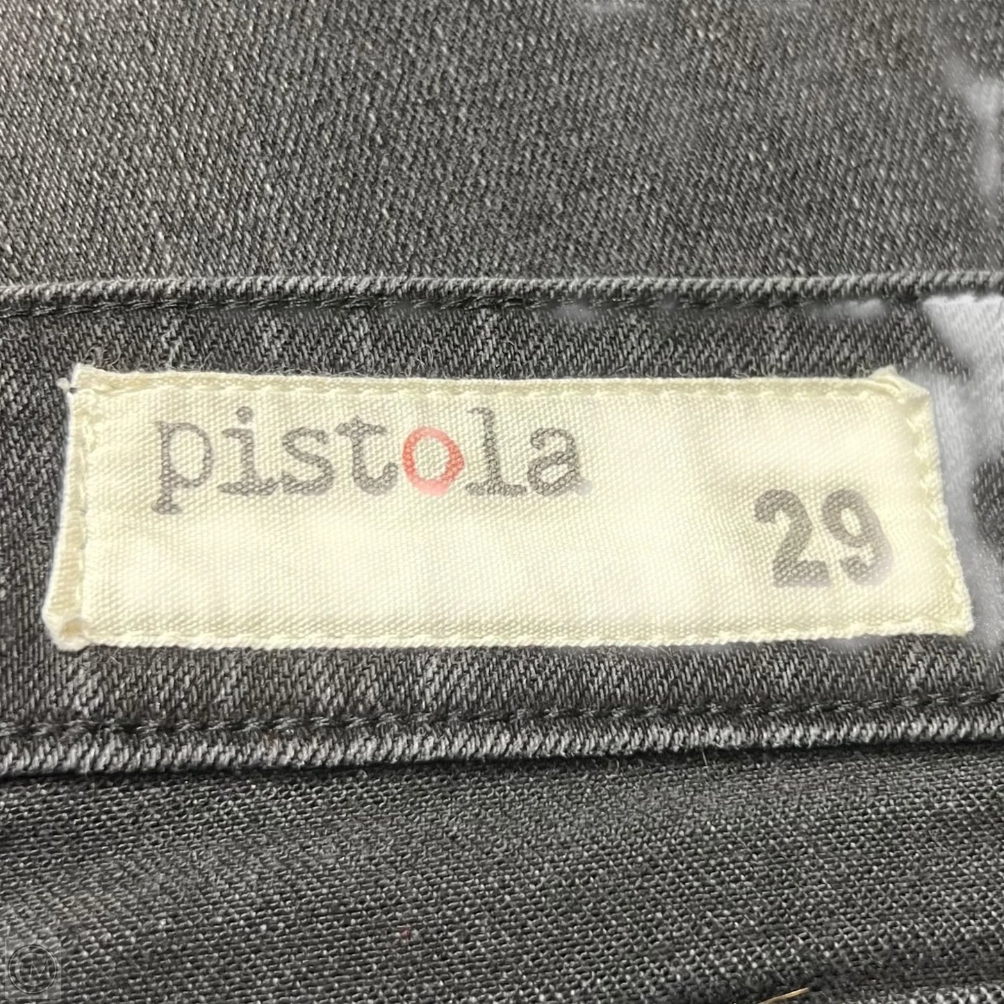 Jeans Skinny By Pistola In Black Denim, Size: 8