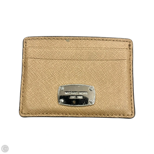 Id/card Holder Designer By Michael Kors, Size: Small