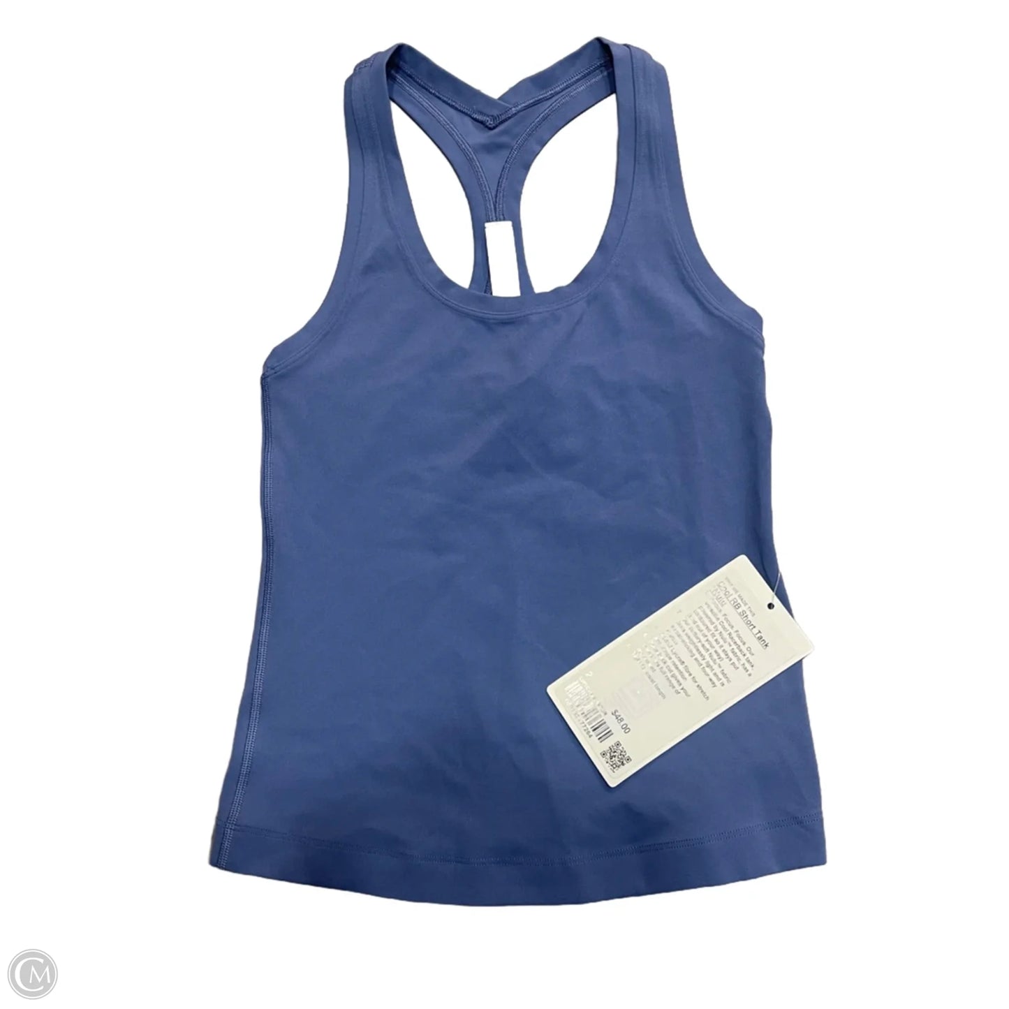 Athletic Tank Top By Lululemon In Blue, Size: 2