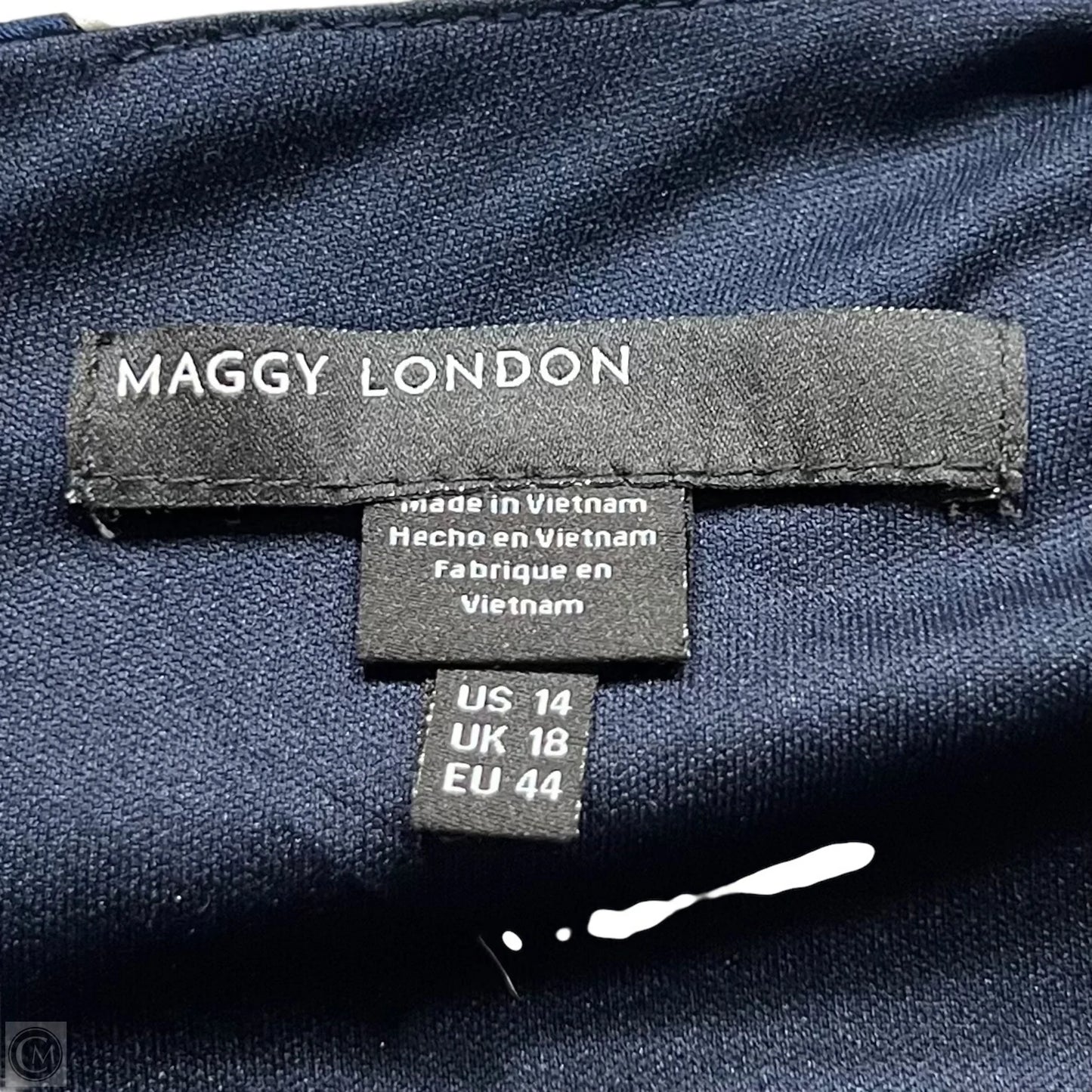 Dress Casual Maxi By Maggy London In Floral Print, Size: 14