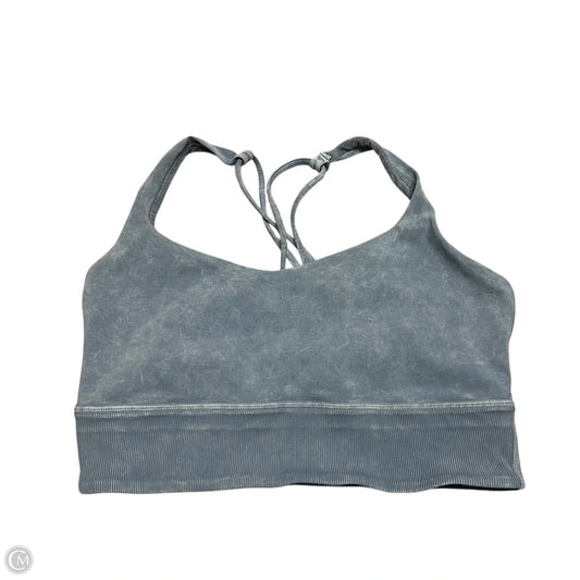 Athletic Bra By Lululemon In Blue, Size: 10