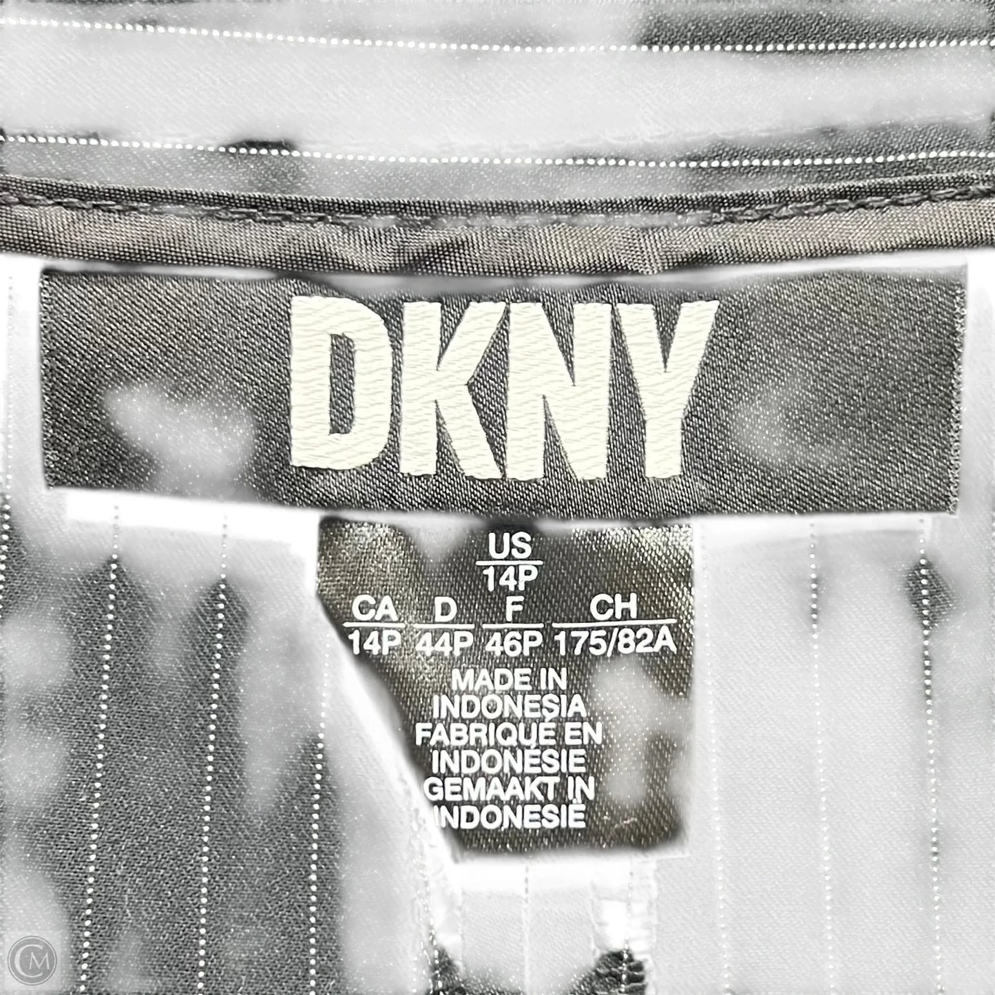 Pants Dress By Dkny In Black & White, Size: 14